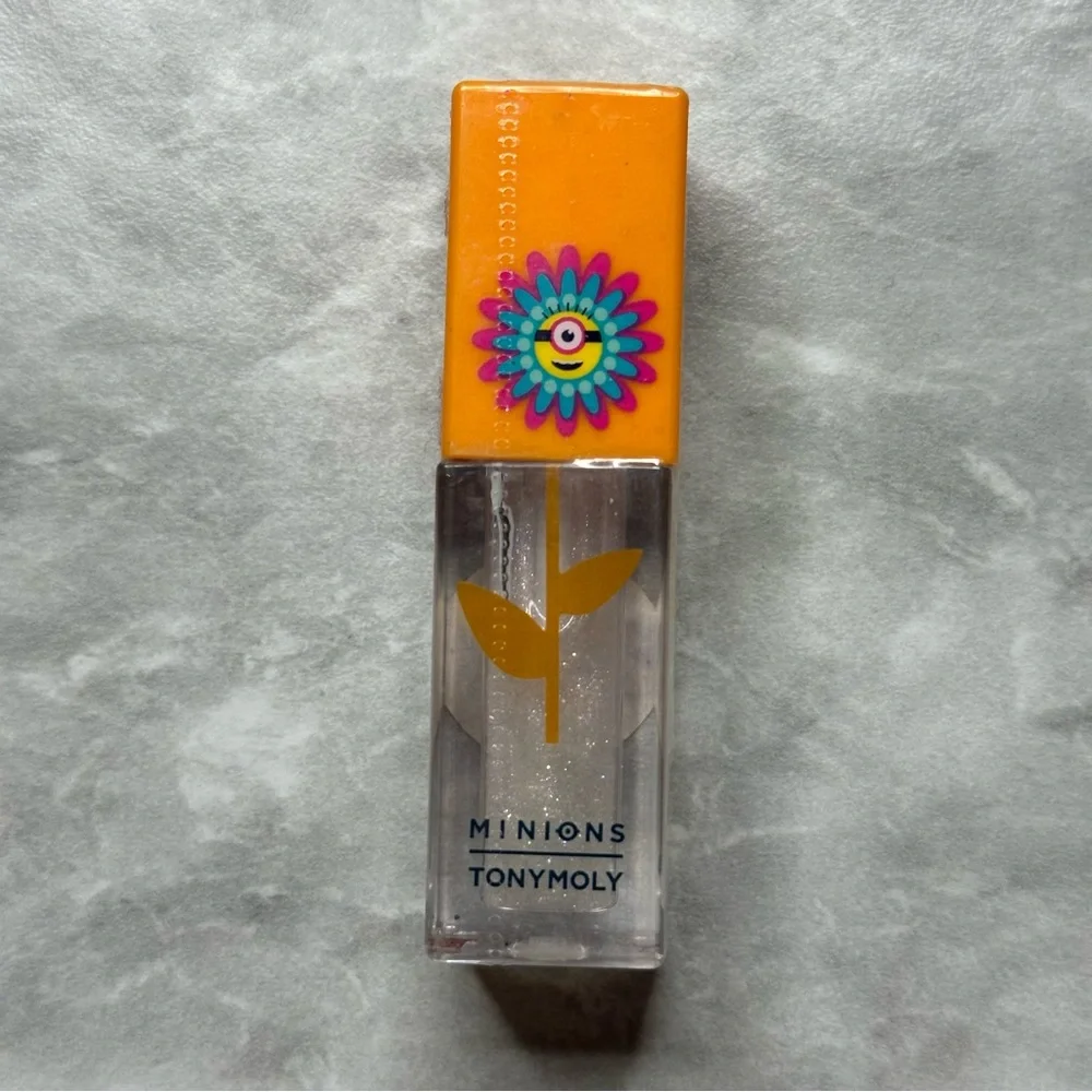 New Tony Moly Minions Lip Gloss‎ Vibes Clear